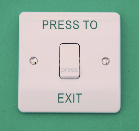Push to Exit / Door Release Switchplate